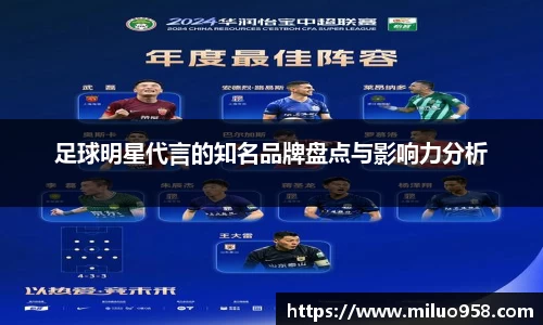 足球明星代言的知名品牌盘点与影响力分析